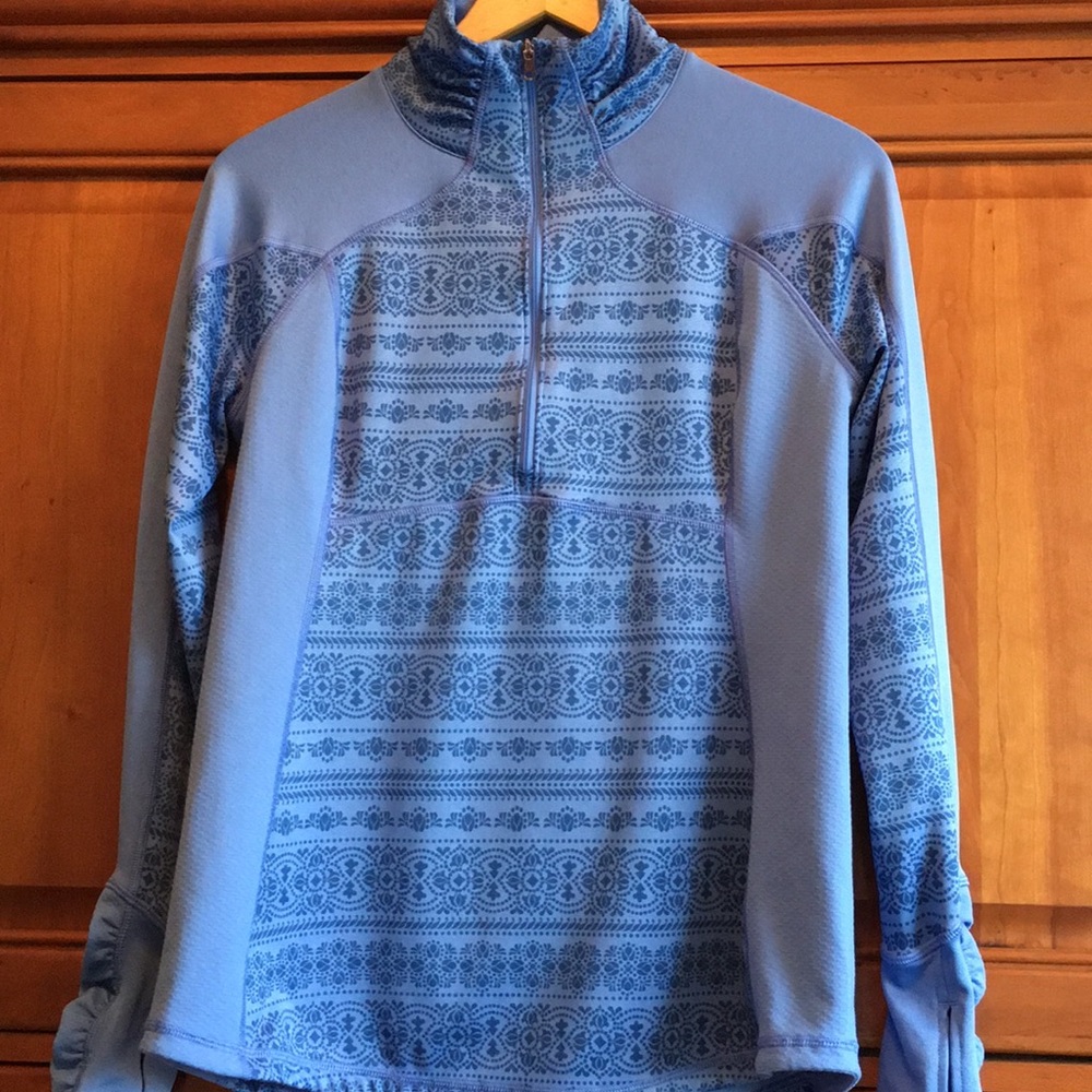 Calia 1/4 zip activewear top size L